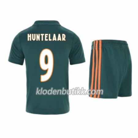 AFC Ajax Klaas-Jan Huntelaar 9 Barn Bortedraktsett 2019-2020 Kortermet (+ Korte bukser)